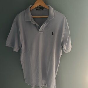 Polo by Ralph Lauren Men's Light Blue Polo Shirt